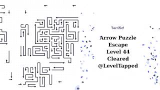 Arrows Puzzle Escape Level 44 Solution ✅