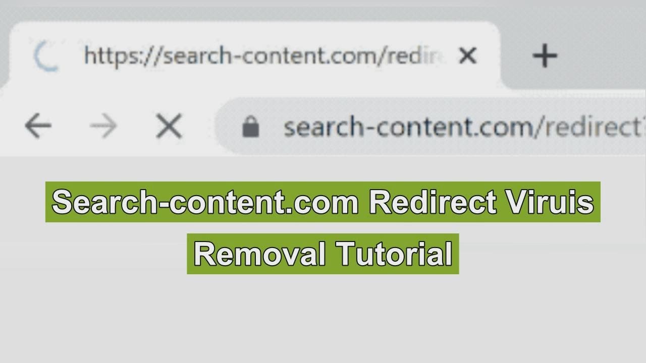 Search-content.com Removal – Solve Search-content.com Redirect - YouTube
