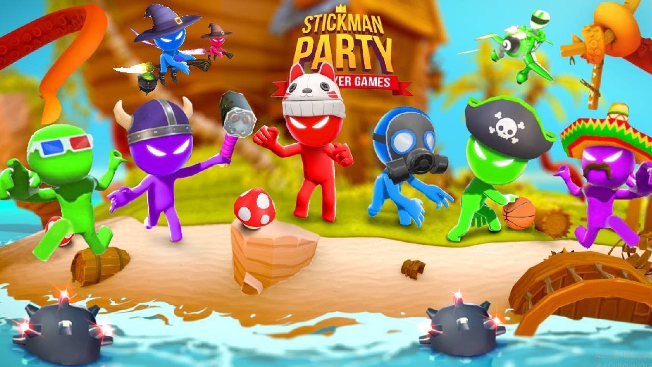 Stickman Party em Jogos na Internet