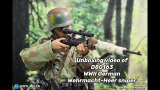 Unboxing video of D80163 WWII German Wehrmacht-Heer sniper Wolfgang