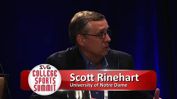 College Sports Summit: Notre Dame's Scott Rinehart...