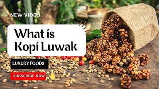 What is Kopi Luwak I Poop Coffee I Most Expensive Coffee in the World I