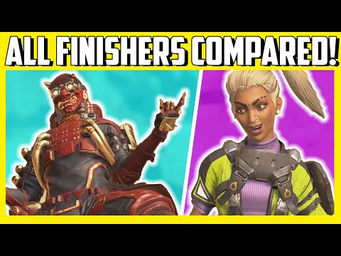 All Apex Legends Finishers Compared! Which Finishers Are Faster? - Season 6 Edition