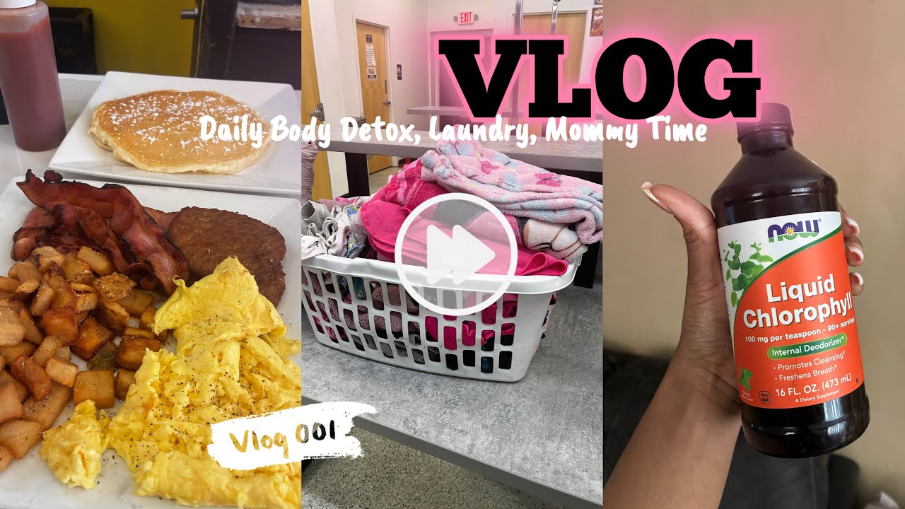 DAILY CHLOROPHYLL DRINK, GETTING MOMMY TIME, VLOGMAS ATTEMPT, MOMMY & ME BREAKFAST DATE
