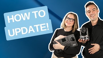 How to update your PTZOptics Camera & Joystick
