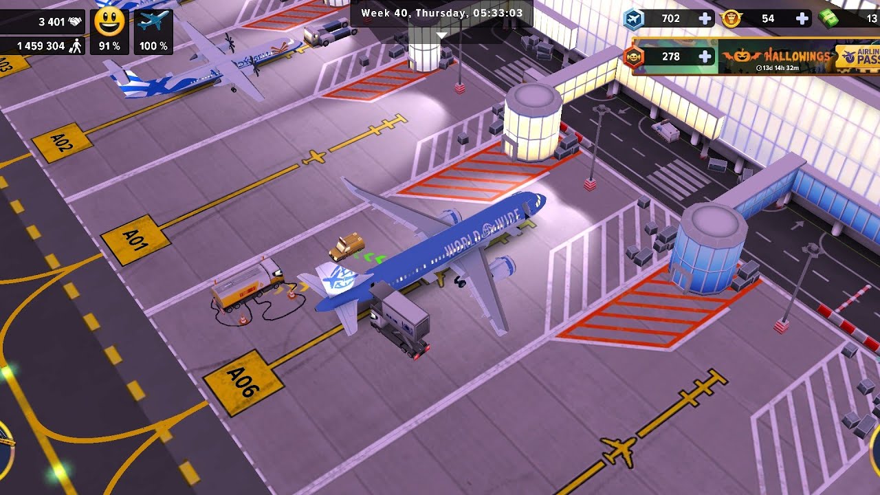 How many Service Vehicles? Airport Simulator Tycoon First Class