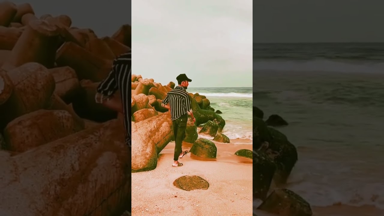 Main yahan rahoon song #trending #trendingshorts #trading #beach #beachlook  #marinabeach #tattoo