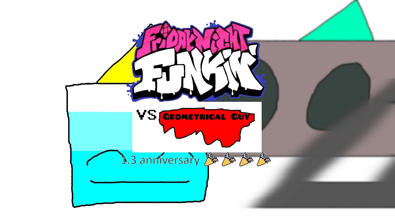 VS Geometrical Guy 1.3 showcase! | Friday Night Funkin'
