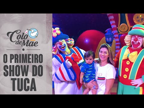 PBB COLO DE MÃE - PRIMEIRO SHOW DO TUCA | CIRCO DO PATATI E PATATÁ