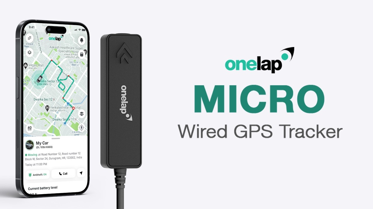 Onelap Micro - Best Wired GPS Tracker for Cars, Bikes and Trucks 2026