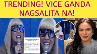 TRENDING VICE GANDA NAGSALITA NA KONTRA MTRCB MEMO itsshowtime viceganda mtrcb