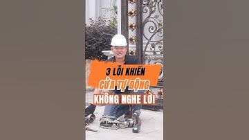 Cổng tự động không chịu nghe lời? Đây là 3 lỗi cực cơ bản ai cũng gặp! #shorts