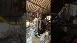 125 kva dg set radiator cleaning #gwalior #rental #mechanic #cummins #bestmaintenance #servicecenter