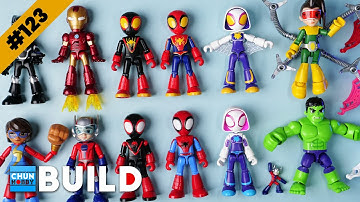 Spider-Man Speed Build! Spidey and His Amazing Friends Collection!! | BLOKEES Figures | Beat Build