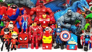 Avengers Go~! Defeat the Dragon! Incredibles 2, Hulk, Spider-Man, Iron Man, Captain America, Thanos