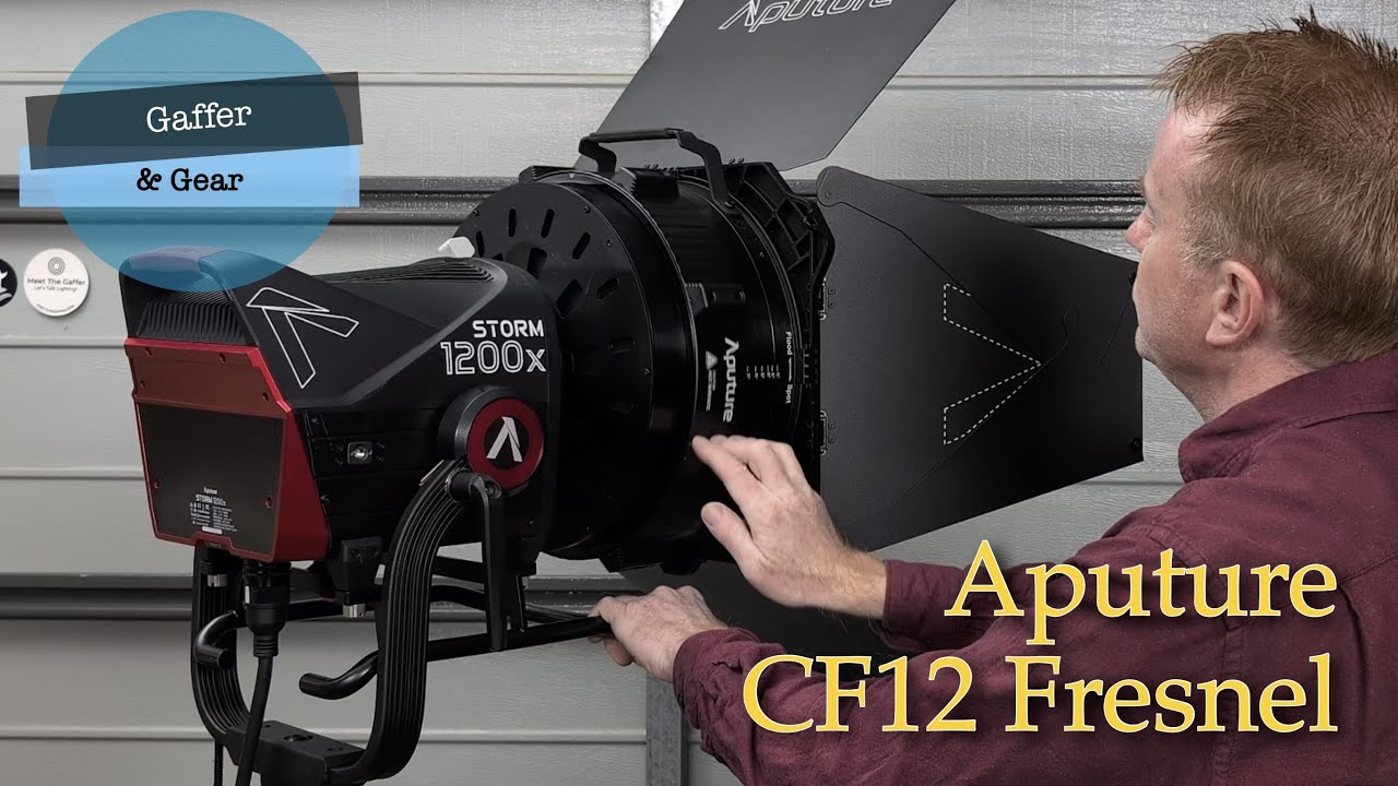 Gaffer & Gear 305 Aputure CF12 Fresnel - YouTube
