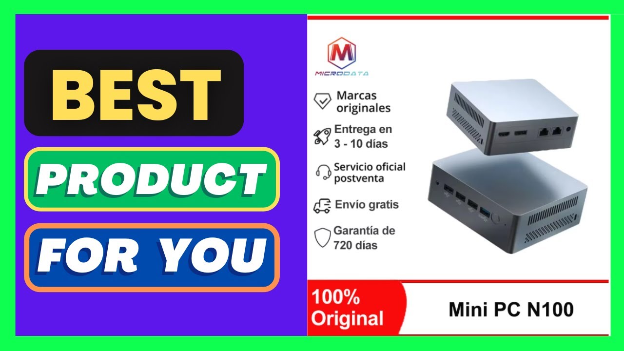 MicroData Mini PC N100 8GB 256GB,16G