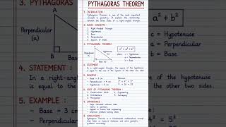 Pythagoras Theorem | Homework Help | Mathematics Project
