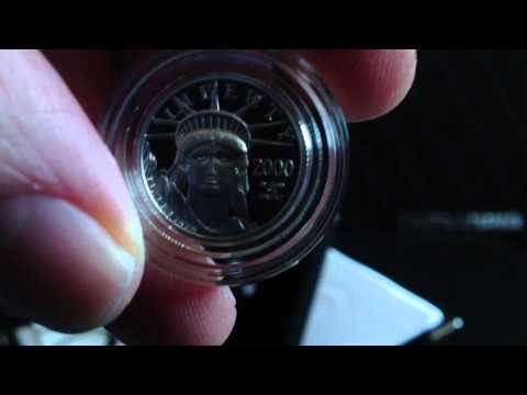 2000 Platinum Eagle 1/10th Ounce Proof Coin