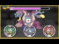 妖怪ウォッチ 妖怪メダランドのおみくじバトルに挑戦 #6 vsミツマタノヅチ 宝石ニャン3種で勝利なるか!?