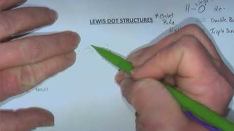 Lewis Dot Structures - Covalent Compounds (Video 1)