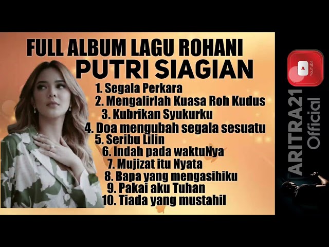 PUTRI SIAGIAN Full Album Lagu Rohani class=