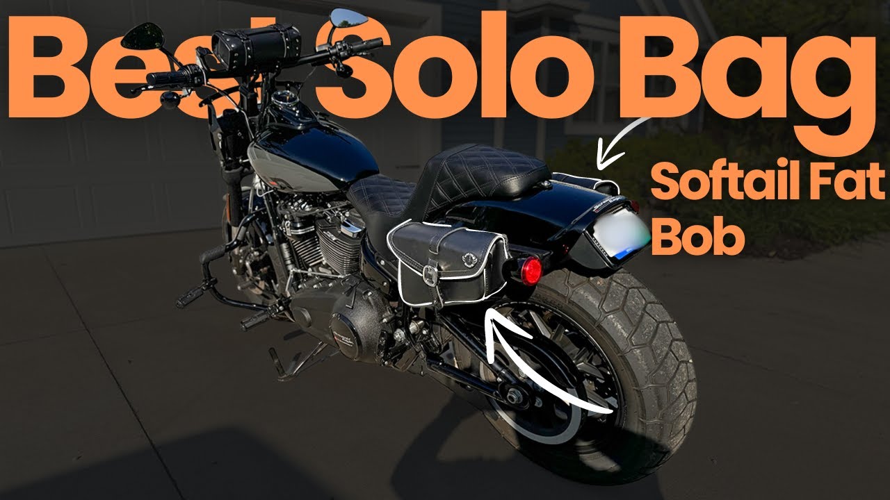 Why These Harley Softail Solo Bags Are Perfect for You!