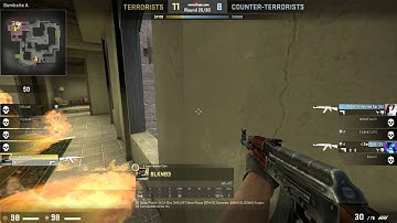 CS:GO goose[x5] | de_mirage 1v2 clutch