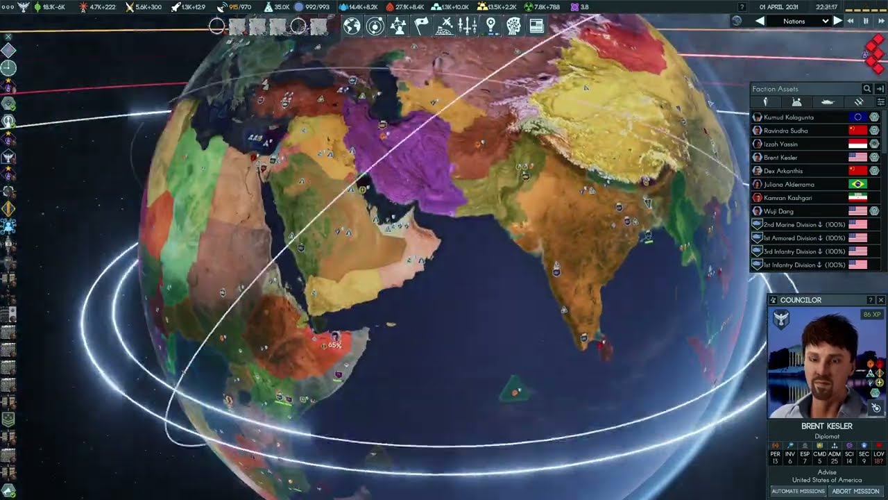 Terra Invicta: US into Mars Dyson Sphere, Part 37: Wait, There's Aliens WTF?