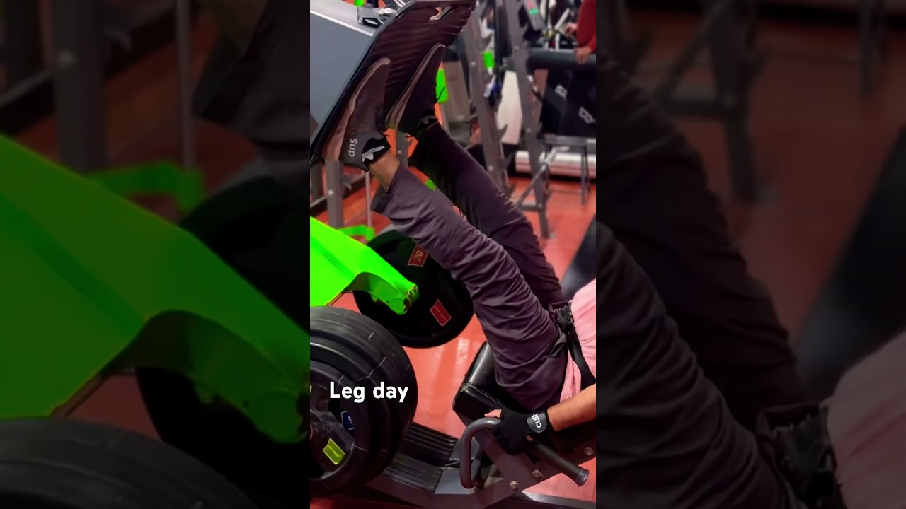 Building legs, one rep at a time. 