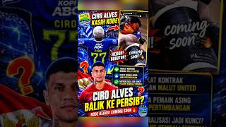 Ciro Alves Returning To Persibcoming Soon Signal Takes Center Stage