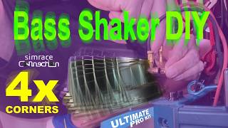 DIY Bass Shaker Setup: 4-Corner Sim Racing Guide