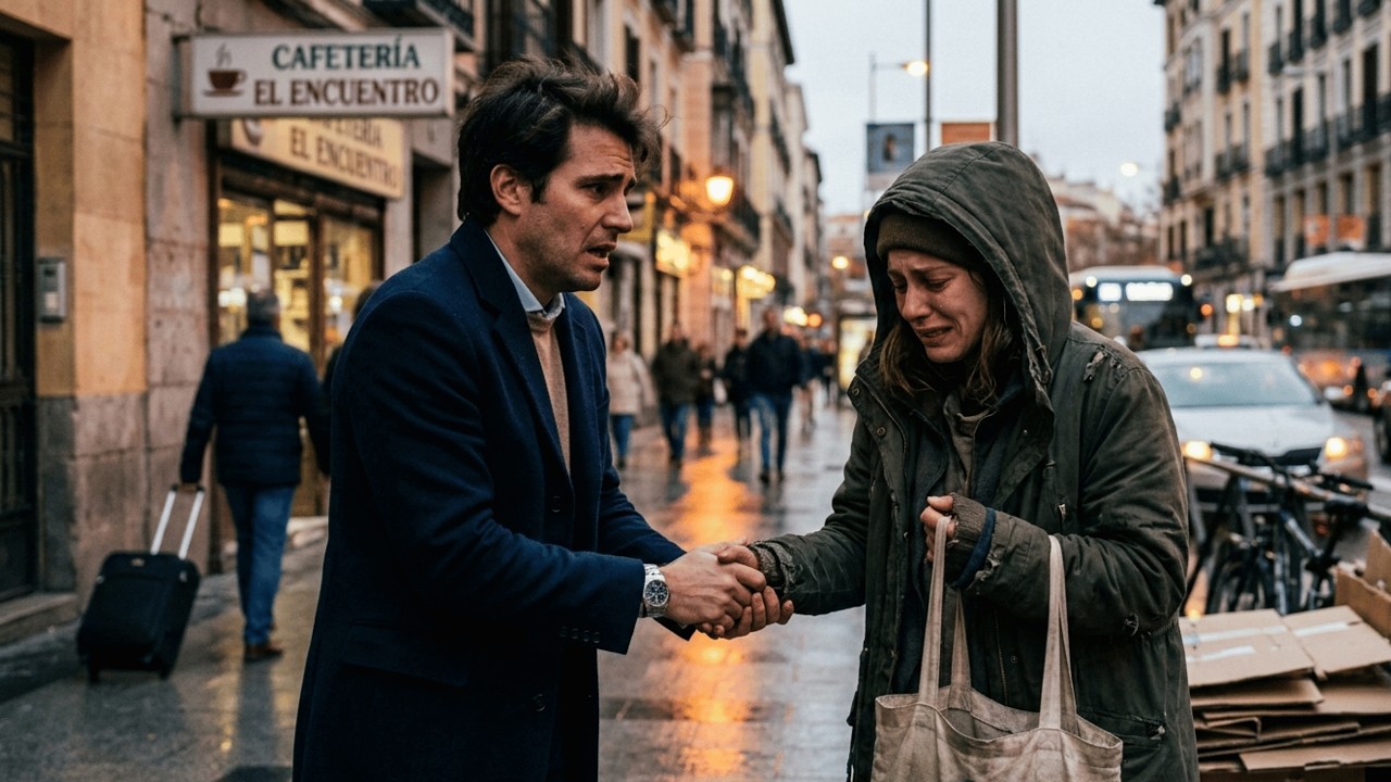 MILLONARIO REENCUENTRA A SU HERMANA EN LA CALLE… ¡LO QUE ELLA LE CONFIESA LO DESTROZA