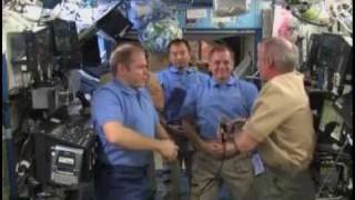 ISS Expedition 22/23 Change of Command