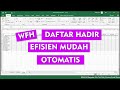 [NGULIK] Tutorial Rumus Excel Rekap Daftar Hadir Otomatis