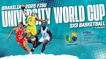 Day 3 (QFs, SFs, Finals) | Brasília 2025 FISU University World Cup 3x3 Basketball- Part 2