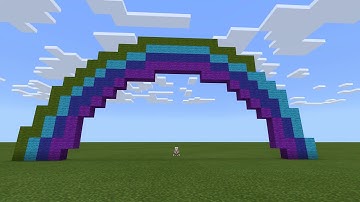 Minecraft Education Edition - How to code a rainbow