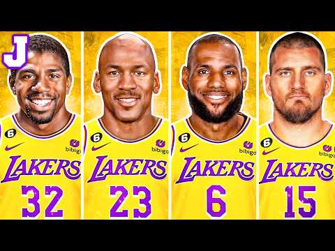 I PUT EVERY LETTER ON AN NBA TEAM