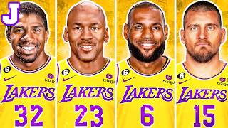 I PUT EVERY LETTER ON AN NBA TEAM
