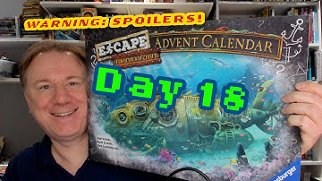 Escape the Sunken Submarine Day 18 Advent Calendar