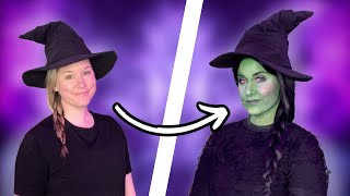 Wicked Elphaba Makeup Tutorial | I turned myself into Elphaba!