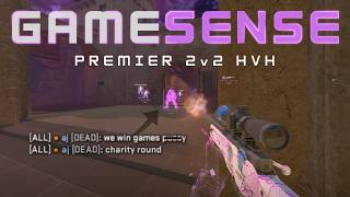 We Stomped a 2v2 HvH | CS2 Premier Semi-Rage ft. Gamesense.pub