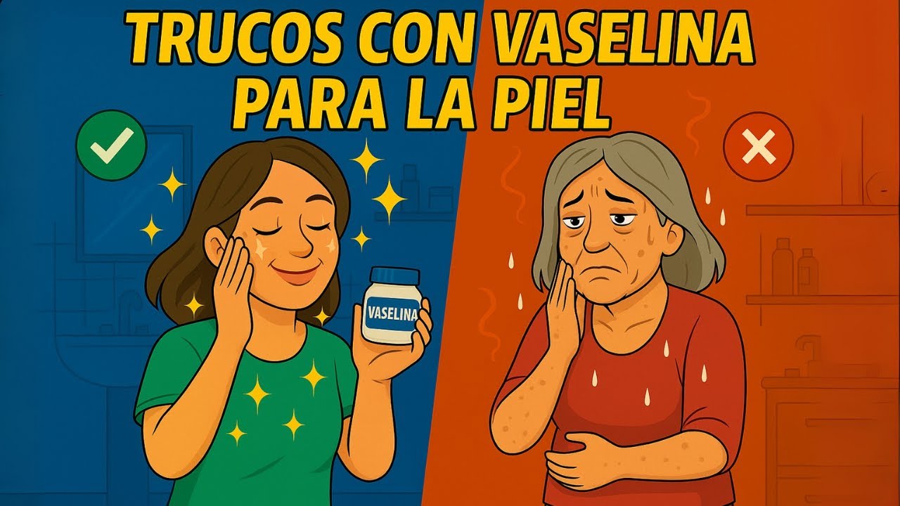 LOS 7 TRUCOS con VASELINA que Te Harán Ver 10 Años Más Joven