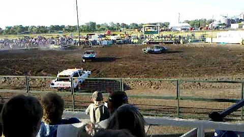 Calvin Vaughn 1st Demo Derby, Chinook MT 2011
