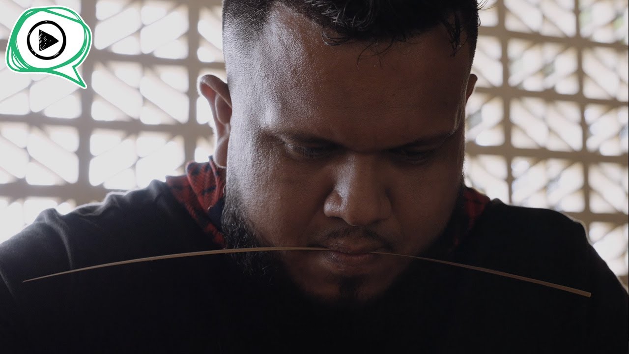 Portrait de Yewalumale, artiste plasticien guyanais