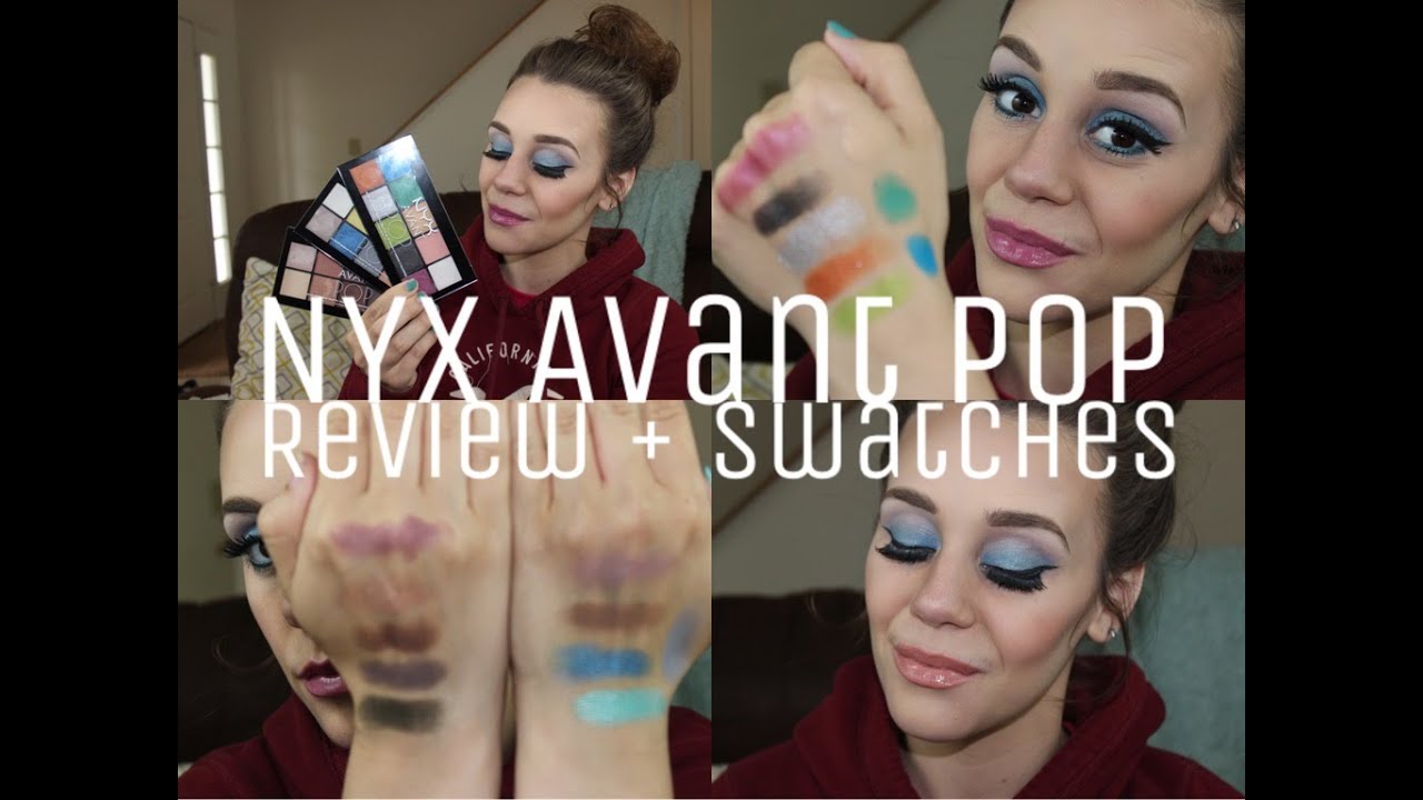 NYX Avant POP Color Palettes Review + Swatches