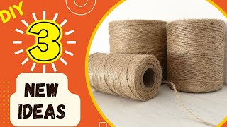 Step by step tutorial for 3 handicrafts for home design | Cardboard box craft