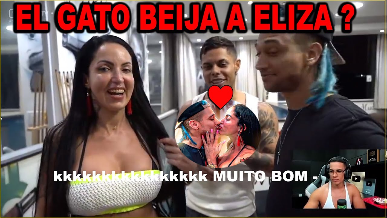 Hudson Amorim Reagindo El Gato E Elisa Sanches Se Beijaram Na Frente De Todos Youtube