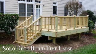 Solo Deck Build Time Lapse