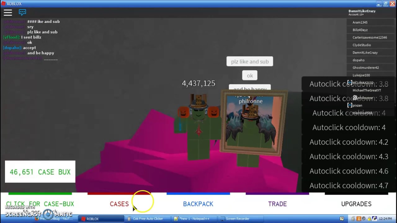 How To Get Millions Bux In Roblox Case Clicker Working Youtube - case bux beta roblox